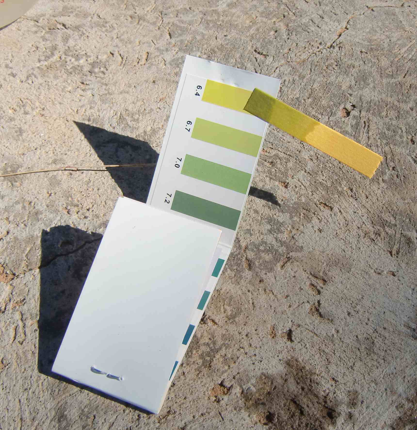 pH measuring tape